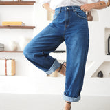 Beatriz | Jeans baggy balloon de cintura subida