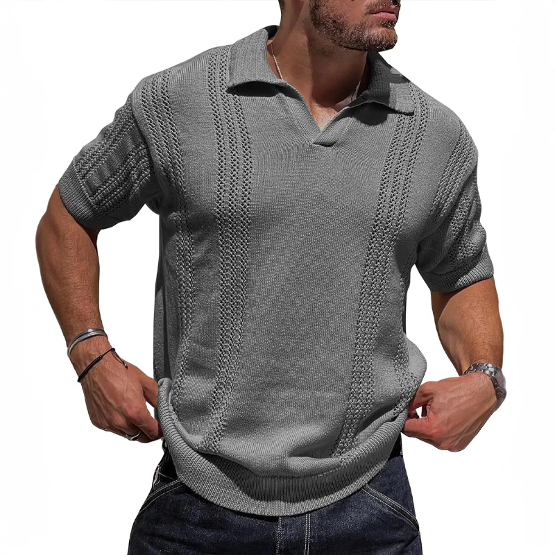 Camisa Polo - Mistura Malha Respirável — vista 3