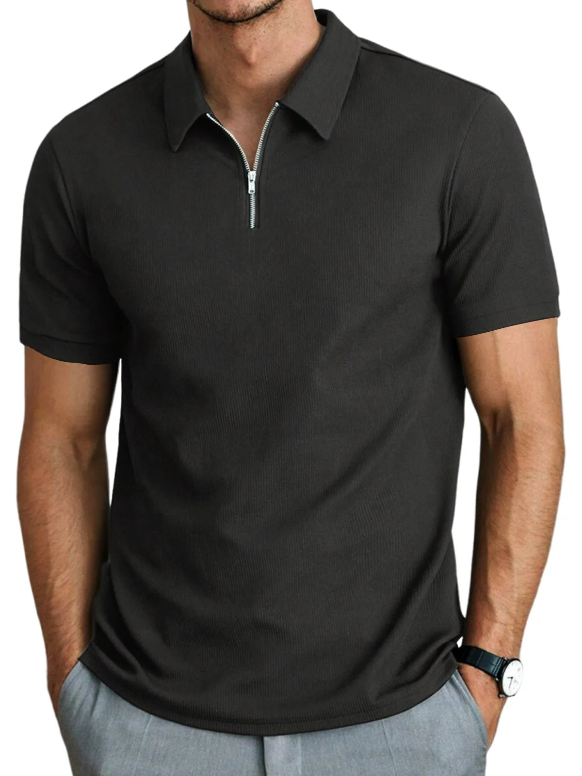 Camisa Polo - Mistura Leve Relaxado — vista 4