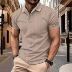 Camisa Polo - Textura Jacquard Relaxado — vista 4