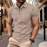 Camisa Polo - Textura Jacquard Relaxado — vista 4