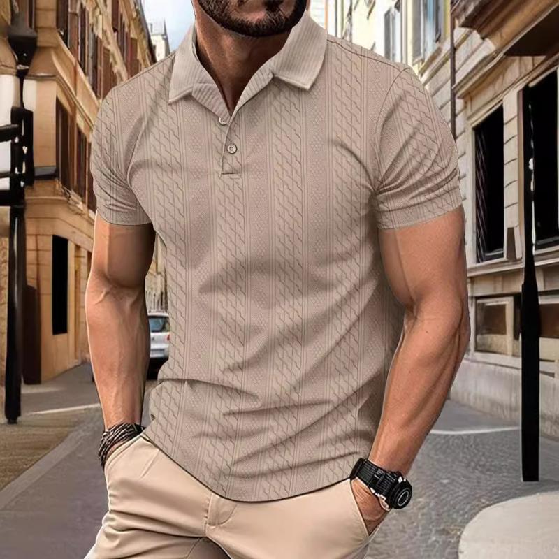 Camisa Polo - Textura Jacquard Relaxado — vista 4