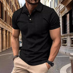 Camisa Polo - Textura Jacquard Relaxado — vista 7