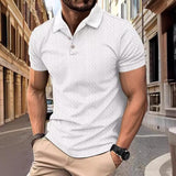 Camisa Polo - Textura Jacquard Relaxado — vista 8