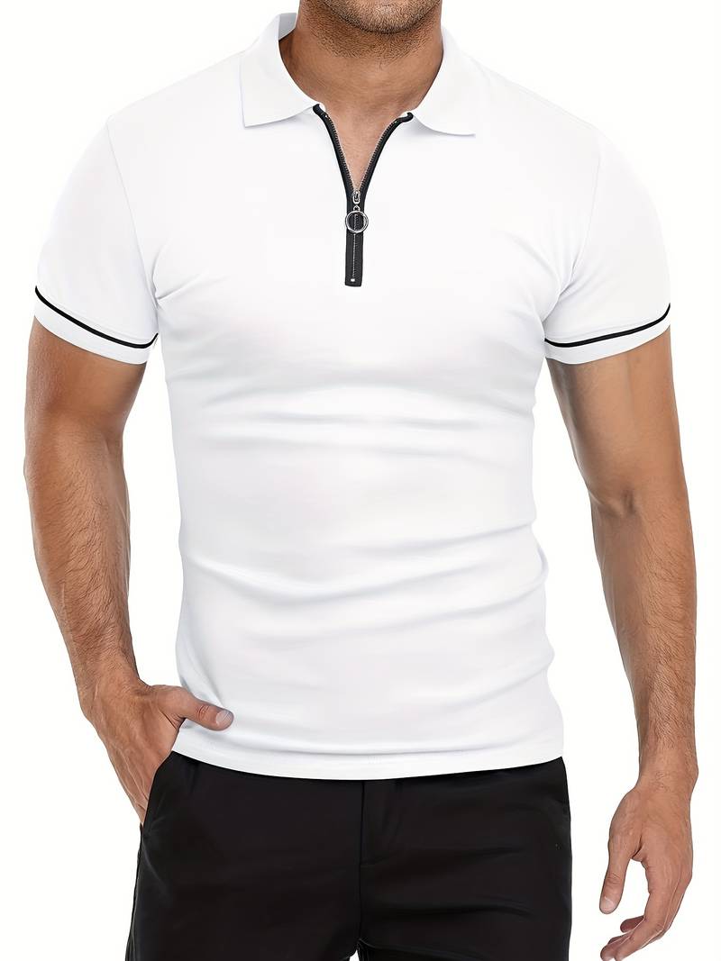Camisa Polo - Gola com Zíper Respirável — vista 2