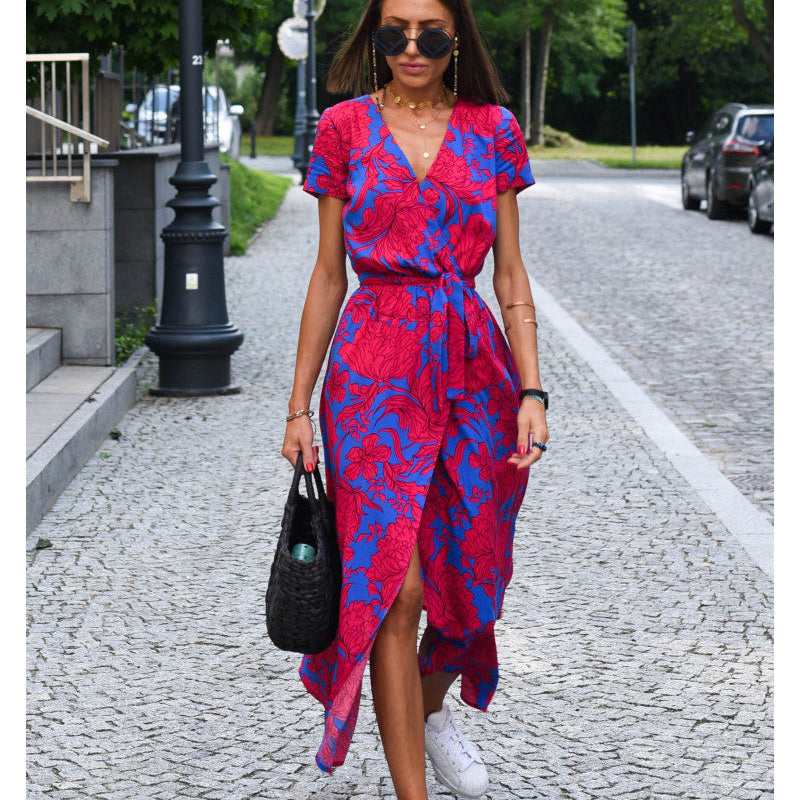 Amélia - Vestido Midi Floral — vista 5