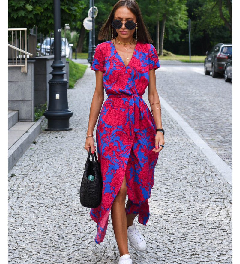 Amélia - Vestido Midi Floral — vista 5