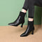 Clara - Botas com plataforma em Couro — vista 2