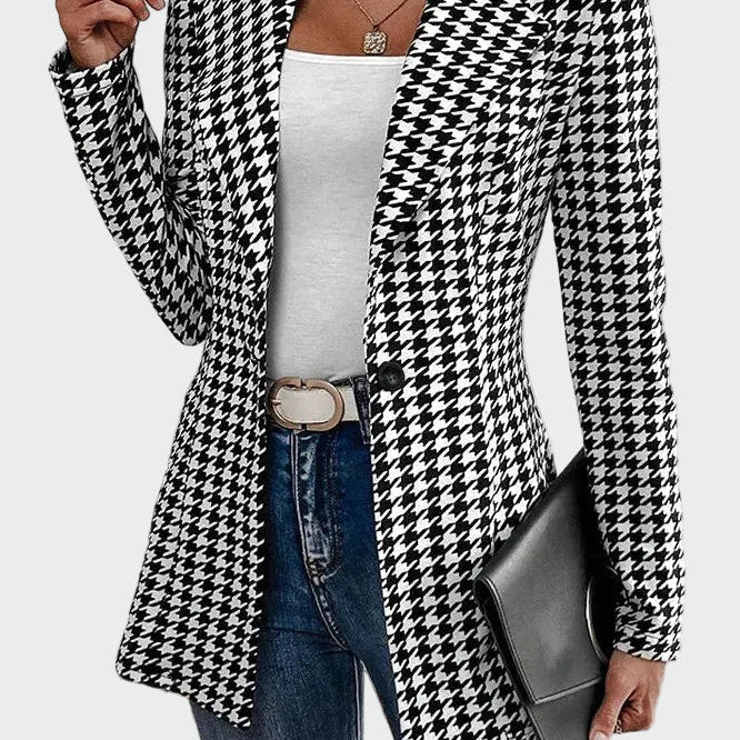 Blazer em linha elegante e refinada