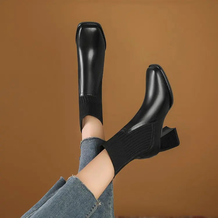 Cátia - Botas com plataforma elegantes — vista 2