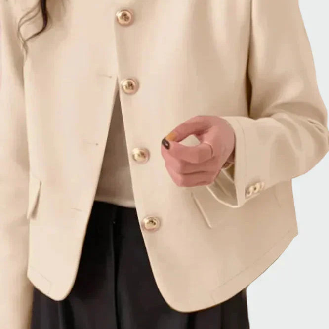 Blazer em linha elegante