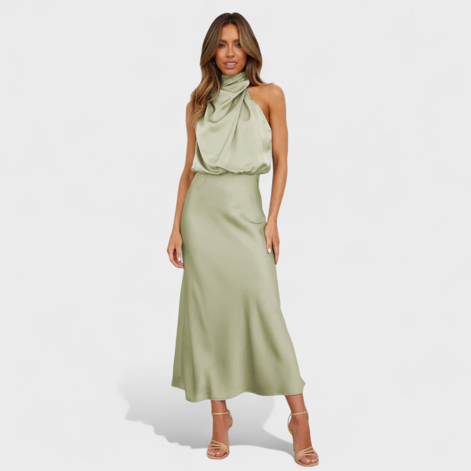Alba - Vestido Satin Elegance — vista 3