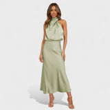 Alba - Vestido Satin Elegance — vista 3