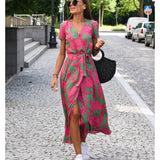 Amélia - Vestido Midi Floral — vista 3