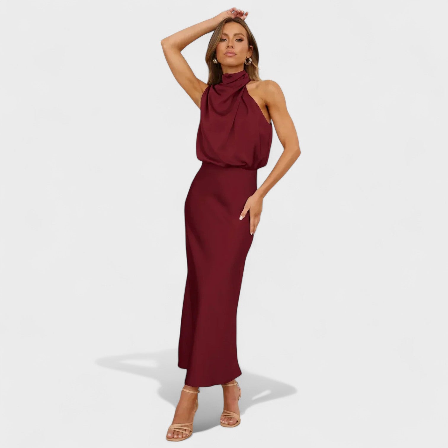 Alba - Vestido Satin Elegance — vista 2