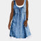 Vestido de Jeans Macio e Elegante — vista 3