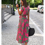 Amélia - Vestido Midi Floral — vista 4