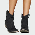 Botas de cowboy retro de tornozelo — vista 2