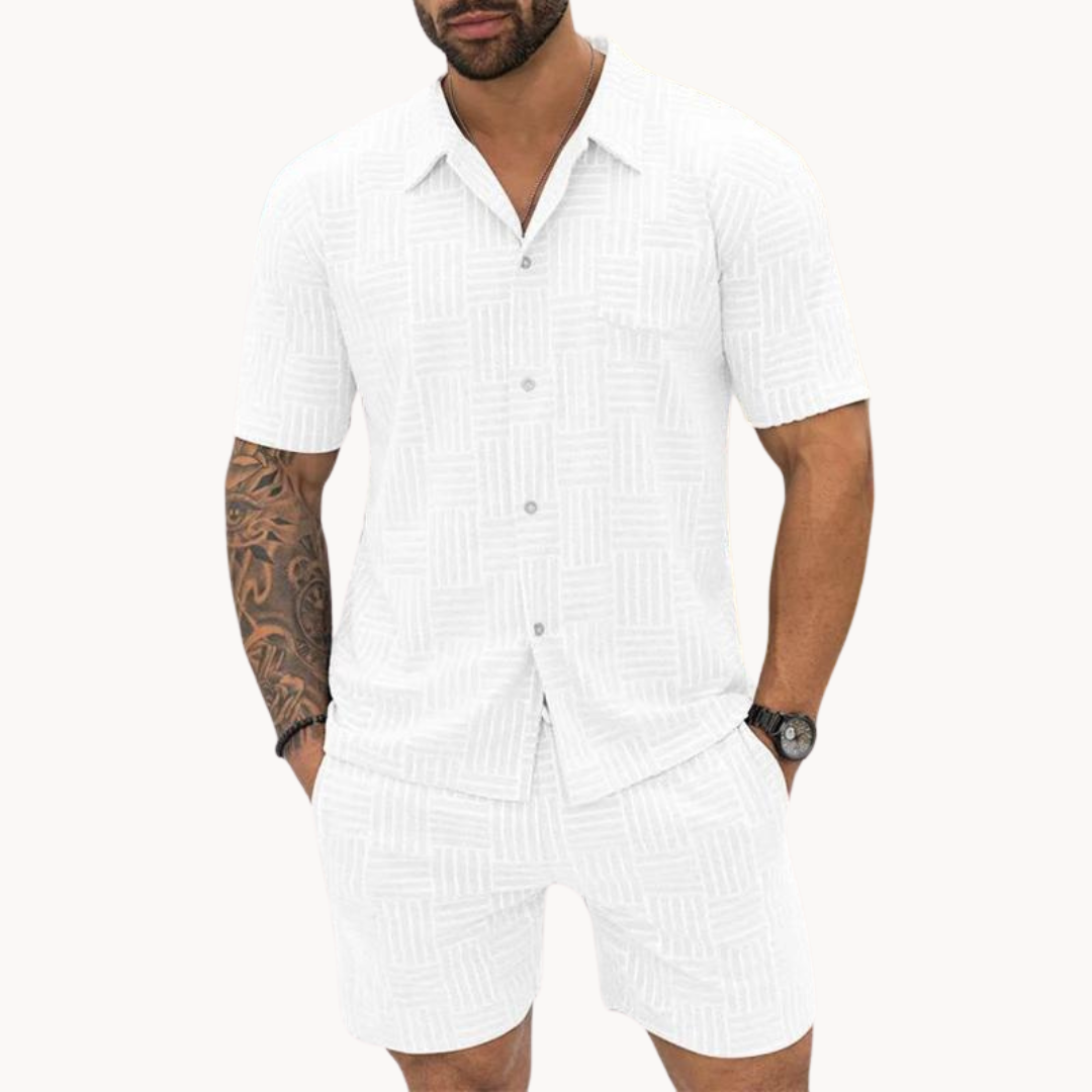 Conjunto de Camisa e Calções - Retro — vista 6