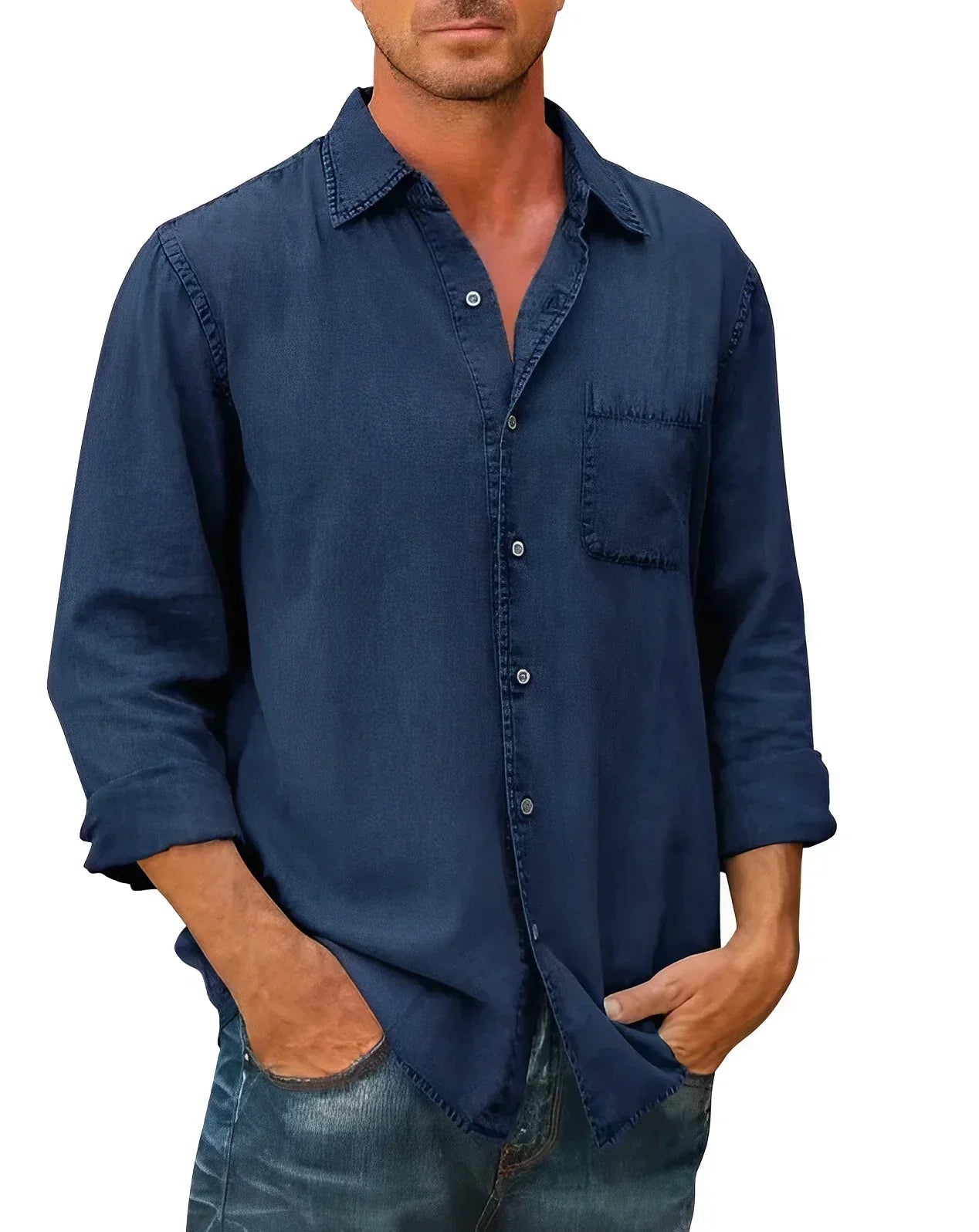Camisa - Mistura Respirável Relaxada — vista 6