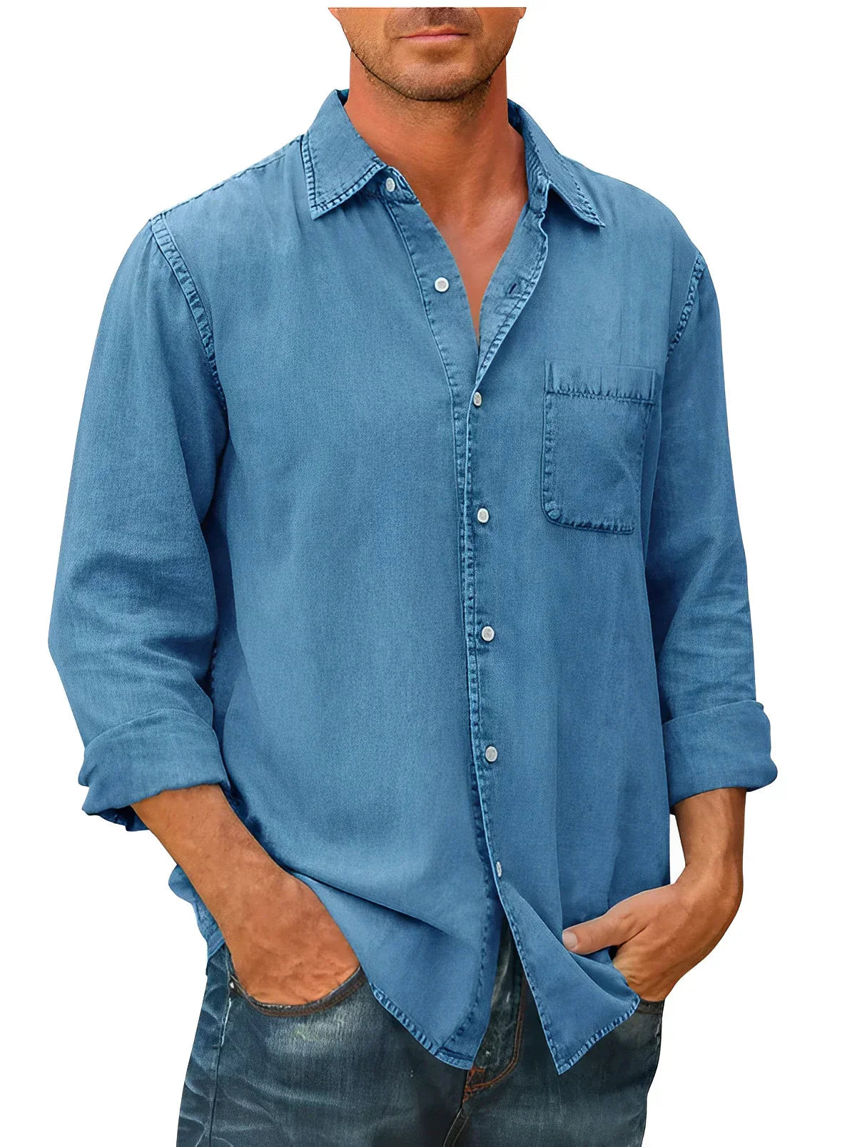 Camisa - Mistura Respirável Relaxada — vista 7