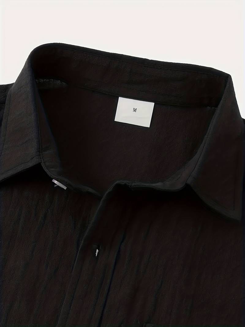 Camisa - Mistura Leve Manga Curta — vista 4