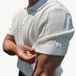 Camisa - Malha com Gola Aberta — vista 4