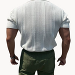 Camisa - Malha com Gola Aberta — vista 6