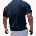 Camisa - Malha com Gola Aberta — vista 9