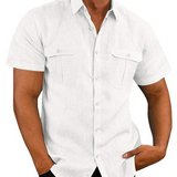 Camisa - Manga Curta Dois Bolsos — vista 3