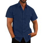 Camisa - Manga Curta Dois Bolsos — vista 6