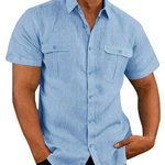 Camisa - Manga Curta Dois Bolsos — vista 7