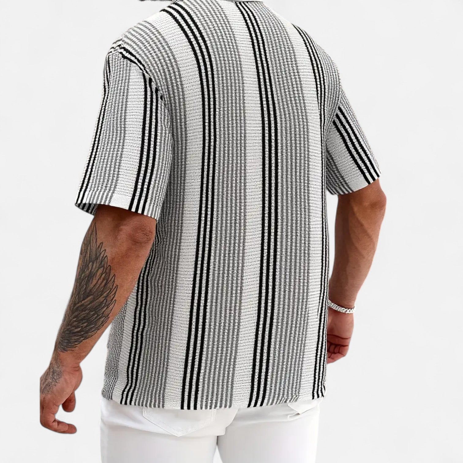 Camisa - Mistura Listrada Leve — vista 6