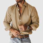 Camisa de Vestir Soft-Blend - Forma Limpa — vista 4