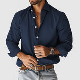 Camisa de Vestir Soft-Blend - Forma Limpa — vista 9
