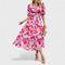 Clara - Vestido Midi Floral Elegante — vista 8