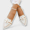 Dalva - Sapatos rasos para mulher com nó — vista 3