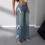 Constança | Jeans Wide Leg com Laço