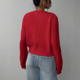 Sofia | Cardigan Curto Canelado