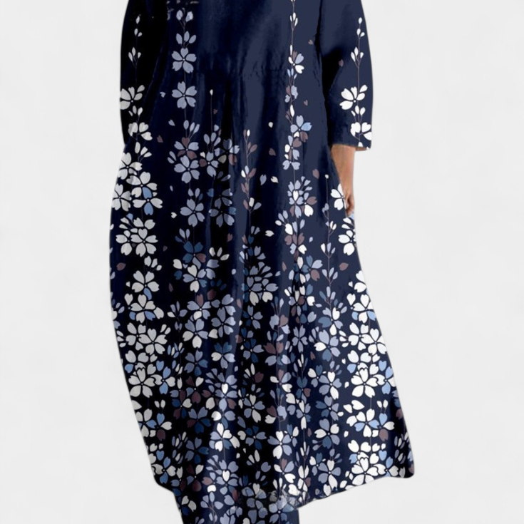 Ana - Vestido Fluido com Estampa — vista 12