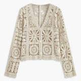 Alice | Cardigan de Crochet