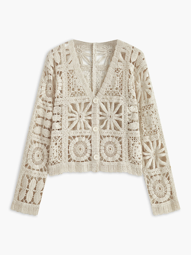 Alice | Cardigan de Crochet