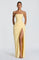 Adriana - Vestido Longo Drapeado com Fenda — vista 2