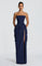 Adriana - Vestido Longo Drapeado com Fenda — vista 10