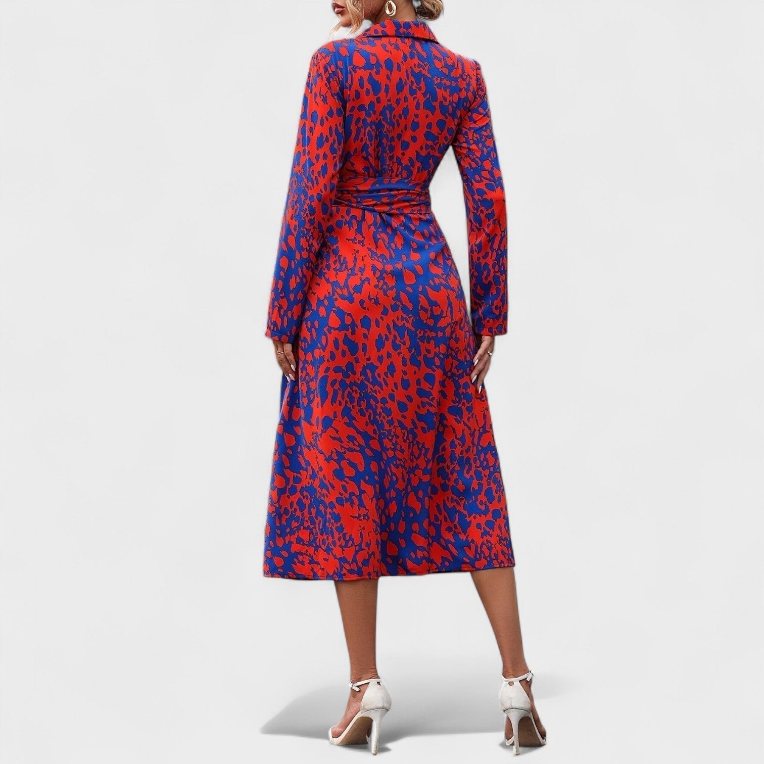 Bianca - Vestido Animal Print — vista 2