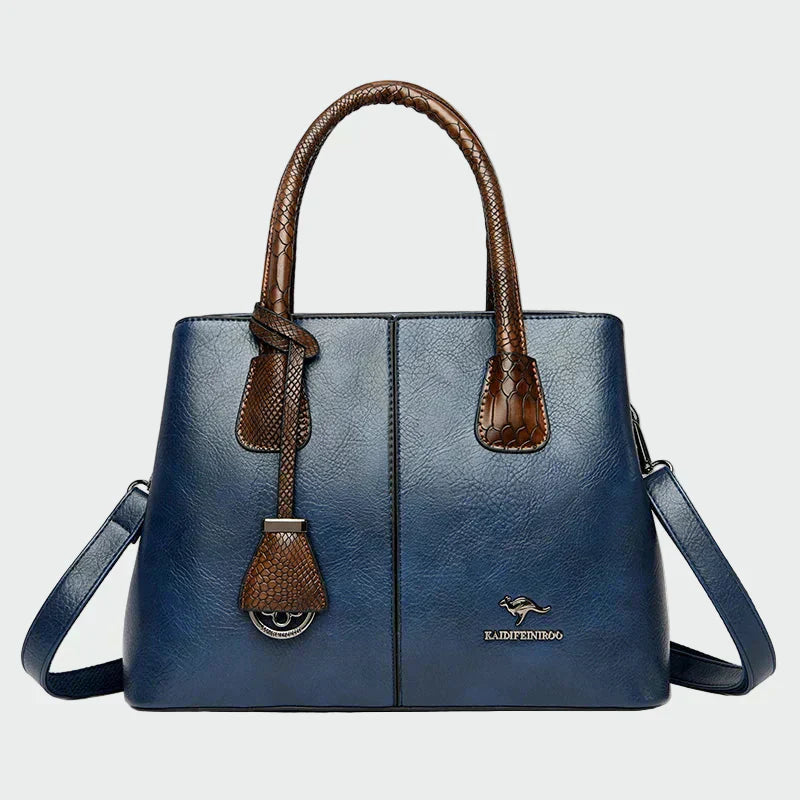Bolsa de couro elegante — vista 6