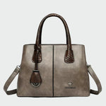 Bolsa de couro elegante — vista 4