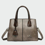 Bolsa de couro elegante — vista 4