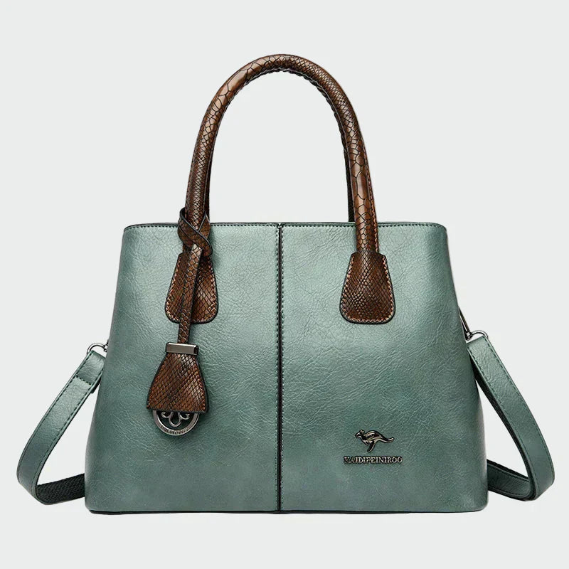 Bolsa de couro elegante — vista 5