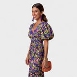 Lília - Vestido Fuego Tropical — vista 3